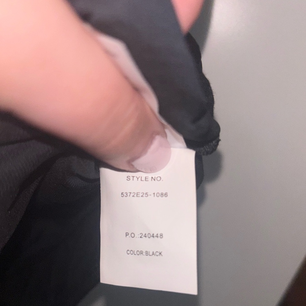 PAIGE NWT Dijon Black Bodysuit - Picture 4 of 6
